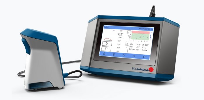 SurfaSpector | Portable Contact Angle Measuring Device